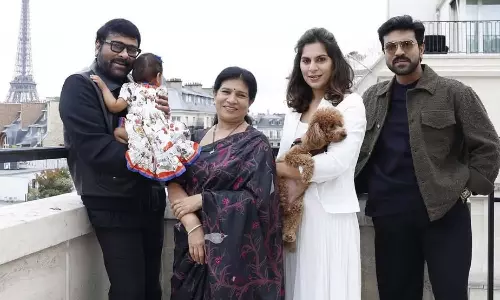 ராம் சரணுக்கு மீண்டும் பெண் குழந்தை பிறந்துவிடுமோ என்று பயமாக இருக்கிறது!- சர்ச்சையில் சிரஞ்சீவி