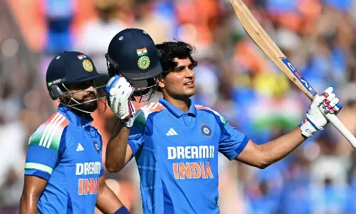 சுப்மன் கில், ஷ்ரேயாஸ் அய்யர், விராட் கோலி அபாரம்- இங்கிலாந்துக்கு 357 ரன் இமாலய இலக்கு நிர்ணயித்தது இந்தியா