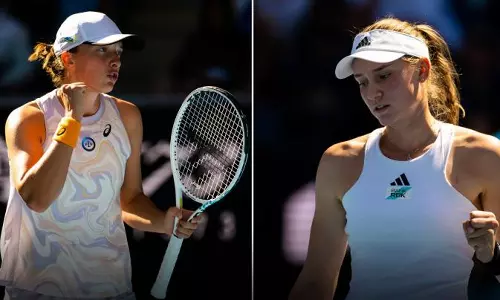 கத்தார் ஓபன் டென்னிஸ்: ஸ்வியாடெக், ரிபாகினா காலிறுதிக்கு முன்னேற்றம்