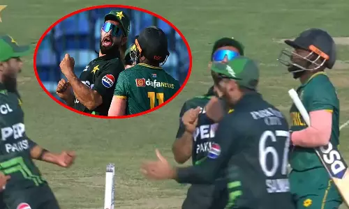 VIDEO: ரன் அவுட் ஆன கேப்டன் பவுமா.. ஆக்ரோஷமாக கொண்டாடிய பாகிஸ்தான் வீரர்கள்