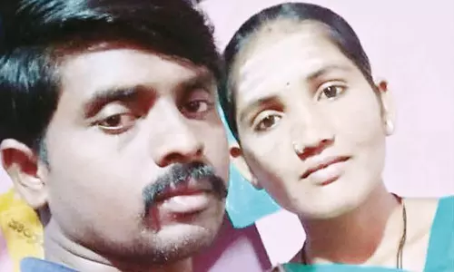 மனைவியின் வாயை பசை போட்டு ஒட்டி கழுத்தை நெரித்து கொலை செய்ய முயன்ற கணவர்