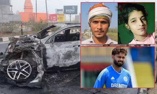 ரிஷப் பண்ட்-ஐ காப்பாற்றிய வாலிபர் காதலியுடன் விஷம் குடித்து தற்கொலை முயற்சி