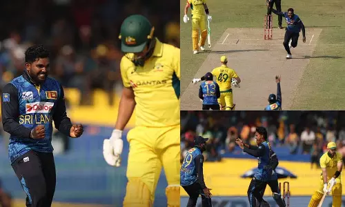 2-வது ஒருநாள் போட்டி: 107 ரன்களில் சுருண்ட ஆஸ்திரேலியா- தொடரை கைப்பற்றி இலங்கை அசத்தல்