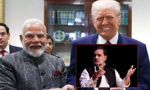 பிரதமரின் வெளிநாட்டு பயணத்தில் தவறு கண்டுபிடிப்பது காங்கிரசின் பழக்கமாகிவிட்டது: ராகுல் காந்திக்கு பாஜக பதில்