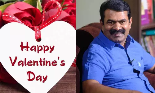 உலகை அழிக்கும் ஆயுதம் ஆயிரம் உண்டு.. ஆனால்.. காதலர் தின வாழ்த்து தெரிவித்த சீமான்