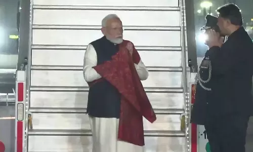 பிரான்ஸ், அமெரிக்க சுற்றுப்பயணம் முடிந்து டெல்லி திரும்பினார் பிரதமர் மோடி