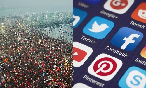 கும்பமேளா குறித்து தவறான தகவல் பரப்பிய 53 சமூக ஊடக கணக்குகள் முடக்கம்