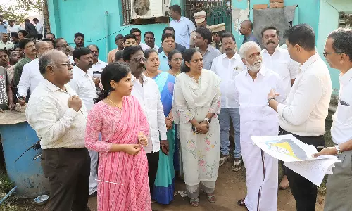 கொளத்தூர் ஏரி சீரமைப்பு பணிகள்- அமைச்சர் நேரில் ஆய்வு