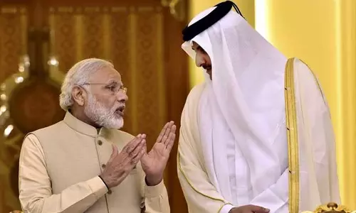 கத்தார் மன்னர் நாளை இந்தியா வருகை- பிரதமர் மோடியுடன் பேச்சுவார்த்தை