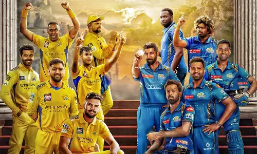 நாங்க வரோம்.. CSK - MI மோதும் போட்டிக்கான சிறப்பு போஸ்டரை வெளியிட்ட மும்பை இந்தியன்ஸ்