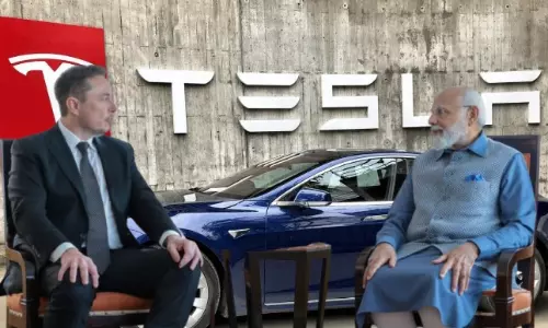 இந்தியாவில் கால் பதிக்கும் டெஸ்லா..  வேலைக்கு ஆளெடுக்கும் பணிகள் தொடக்கம்