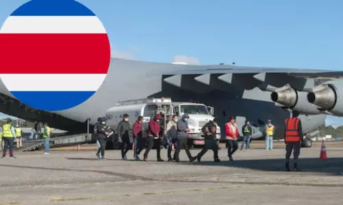 அமெரிக்கா நாடு கடத்தும் எந்த நாட்டவராக இருந்தாலும்  கோஸ்டா ரிகா ஏற்றுக்கொள்ளும் - ஆனால்..