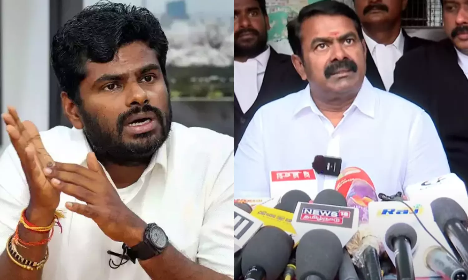 நா.த.க. வரைவு அறிக்கையை அண்ணாமலை ஒழுங்காக படிக்க வேண்டும்- சீமான் நா.த.க. வரைவு அறிக்கையை அண்ணாமலை ஒழுங்காக படிக்க வேண்டும்- சீமான்