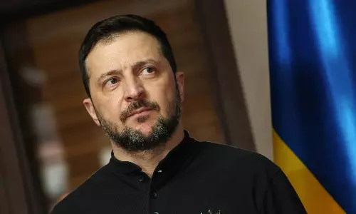 அமெரிக்கா-ரஷியா பேச்சுவார்த்தை முடிவை ஏற்றுக்கொள்ள மாட்டோம்- ஜெலன்ஸ்கி