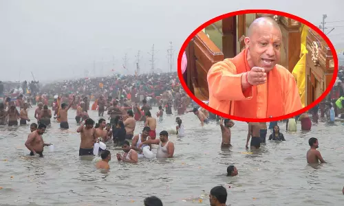 மகா கும்பமேளா: திரிவேணி சங்கமம் நீர் குடிப்பதற்கு ஏற்றது - யோகி ஆதித்யநாத்