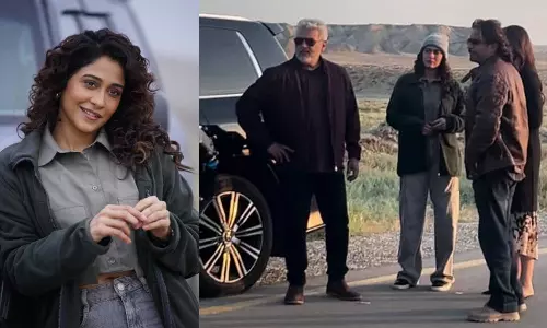 விடாமுயற்சி படத்தின் BTS வீடியோவை பகிர்ந்த நடிகை ரெஜினா