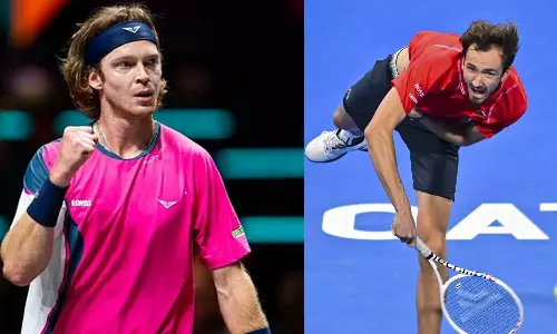 கத்தார் ஓபன்: ரூப்லெவ், மெத்வதேவ் 2 ஆவது சுற்றில் வெற்றி பெற்று காலிறுதிக்கு தகுதி