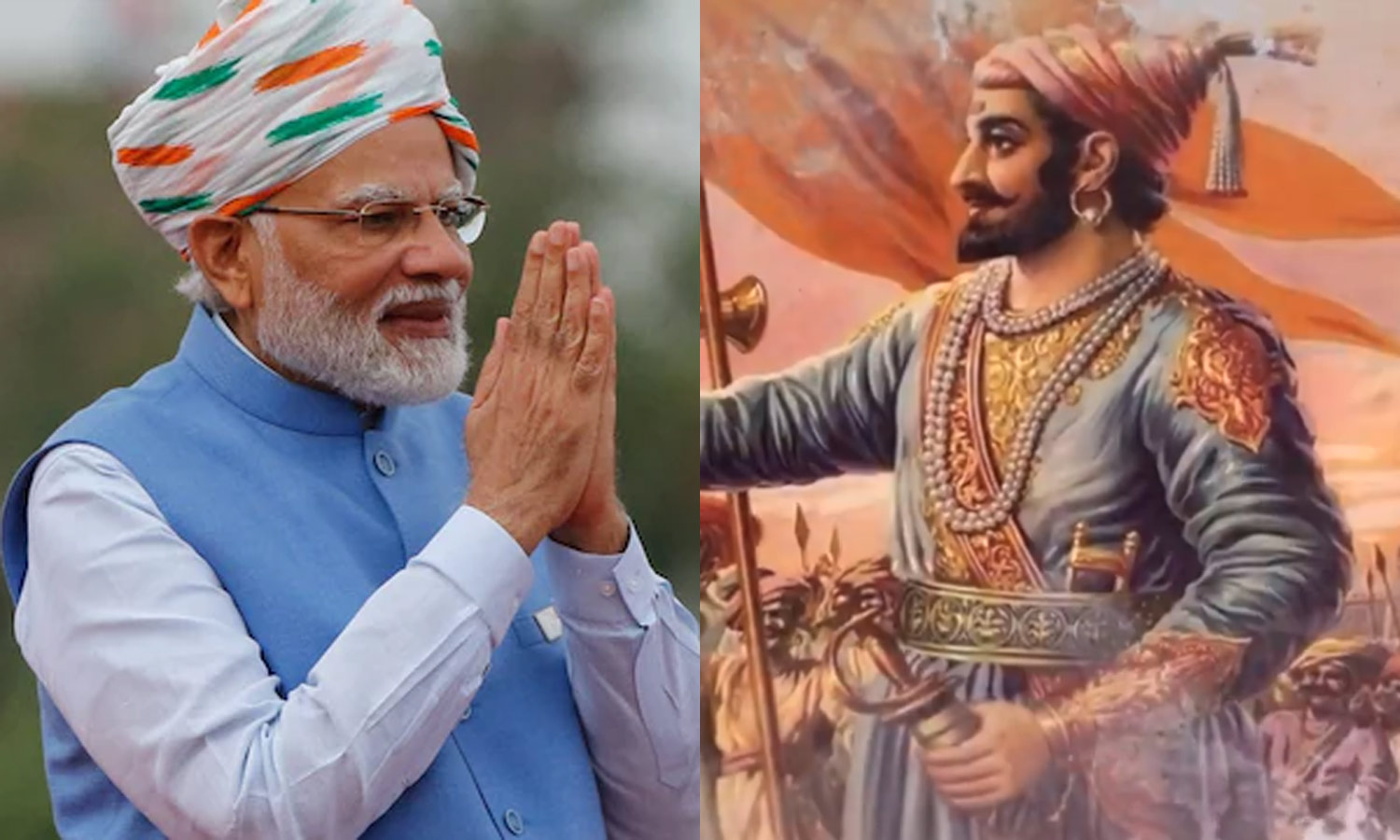 வளமான இந்தியாவை உருவாக்க ஊக்குவிக்கிறார்- சத்ரபதி சிவாஜிக்கு பிரதமர் மோடி புகழாரம்