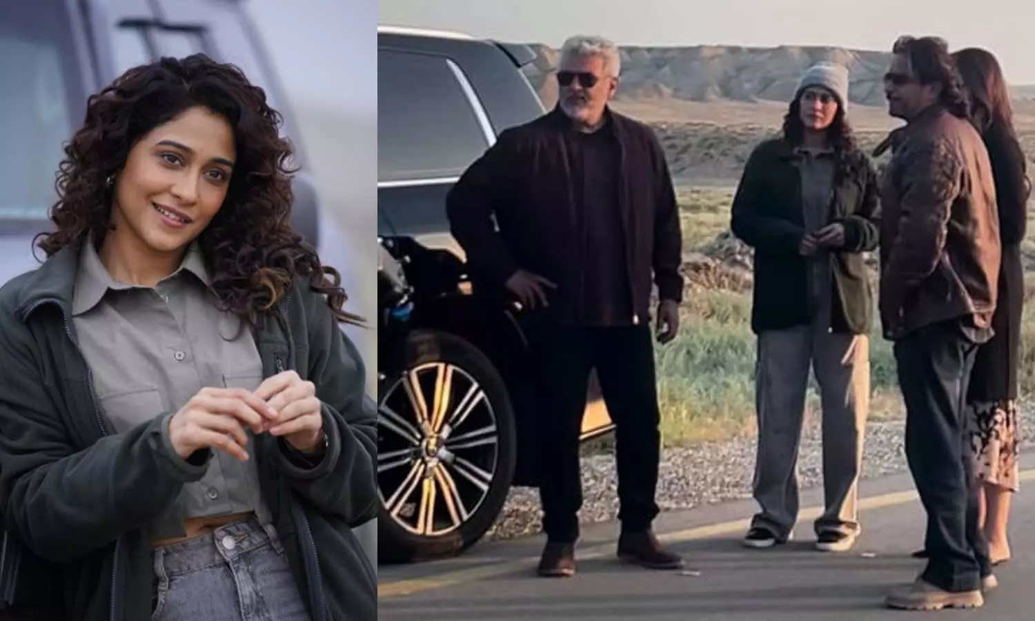 விடாமுயற்சி படத்தின் BTS வீடியோவை பகிர்ந்த நடிகை ரெஜினா