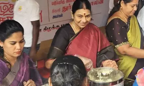 அமுதக் கரங்கள் திட்டத்தை தொடங்கி வைத்தார் துர்கா ஸ்டாலின்