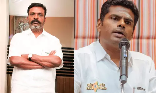 திருமாவளவன் இரட்டை வேடம்- அண்ணாமலை