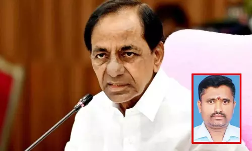 சந்திரசேகர் ராவ் மீது ஊழல் குற்றச்சாட்டு கூறிய நபர் சரமாரியாக வெட்டி கொலை