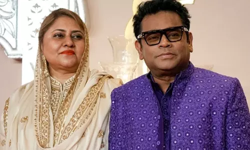 ஏ.ஆர்.ரகுமானுக்கு நன்றி தெரிவித்த முன்னாள் மனைவி...