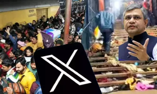 டெல்லி ரெயில் நிலைய கூட்டநெரிசல் வீடியோக்களை நீக்க X தளத்துக்கு ரெயில்வே நோட்டீஸ்!