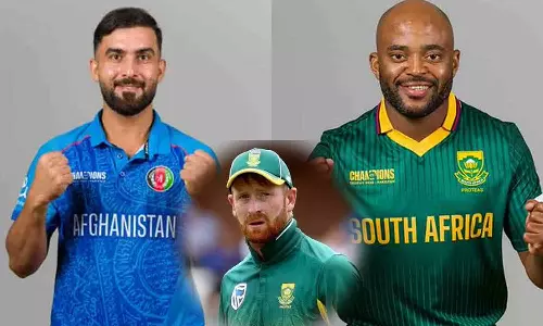சாம்பியன்ஸ் டிராபி: ஆப்கானிஸ்தானுக்கு எதிராக தென் ஆப்பிரிக்கா பேட்டிங் தேர்வு- கிளாசனுக்கு இடமில்லை