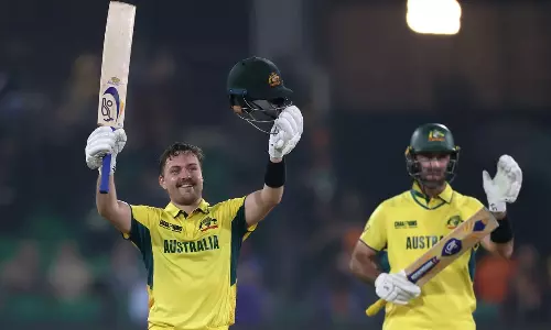 ஐ.சி.சி. ஒருநாள் தொடரில் சிறந்த சேஸ்: ஆஸ்திரேலியா புதிய சாதனை