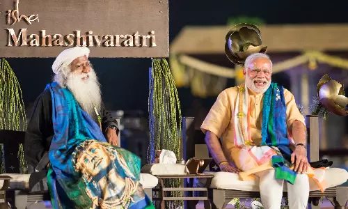 ஈஷா மகா சிவராத்திரி விழா மகத்தான வெற்றியடைய பிரதமர் மோடி வாழ்த்து