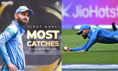 ஒருநாள் போட்டிகளில் அதிக கேட்ச்கள் பிடித்த இந்திய வீரர்.. புதிய சாதனை படைத்த விராட் கோலி