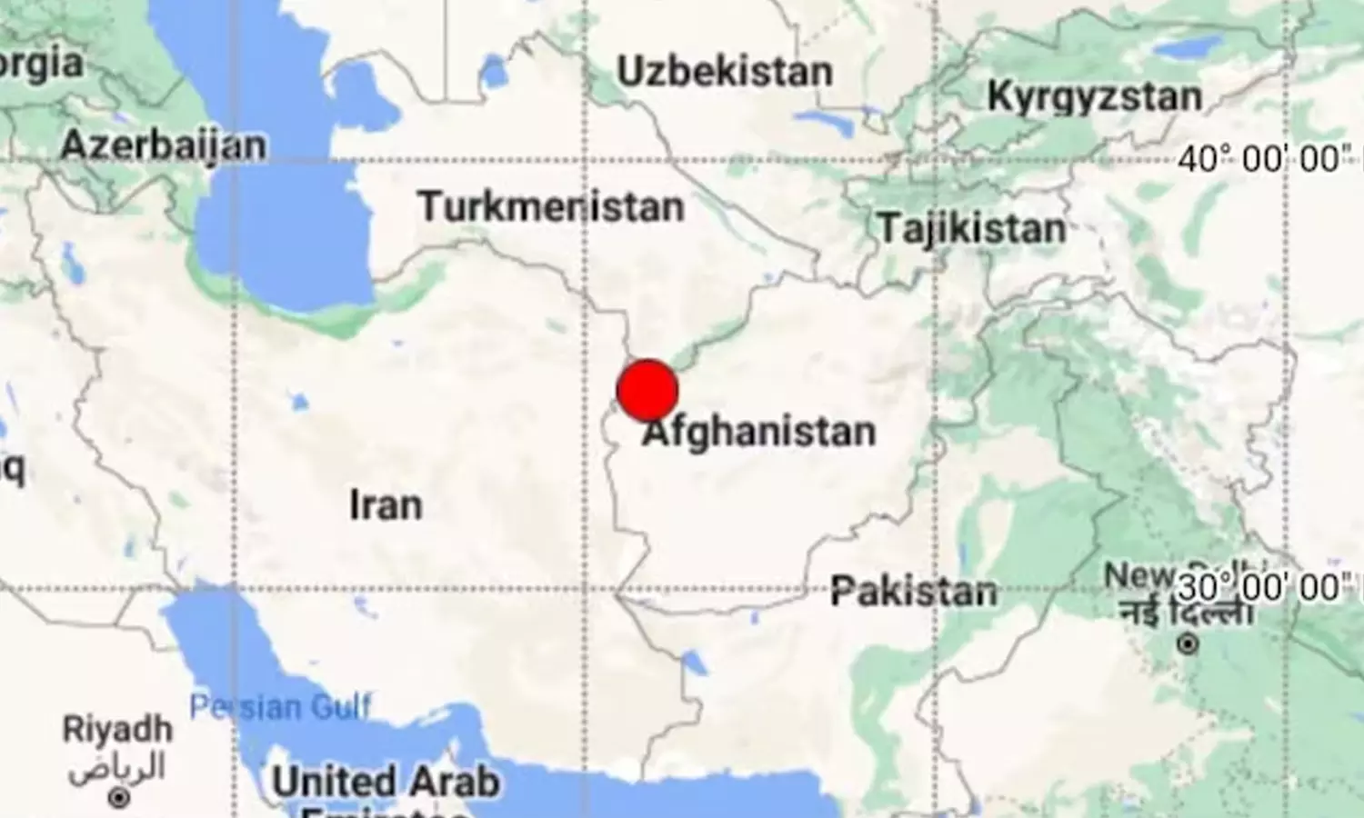 ஆப்கானிஸ்தானில் நிலநடுக்கம்- ரிக்டர் அளவில் 4.6 ஆக பதிவு ஆப்கானிஸ்தானில் நிலநடுக்கம்- ரிக்டர் அளவில் 4.6 ஆக பதிவு