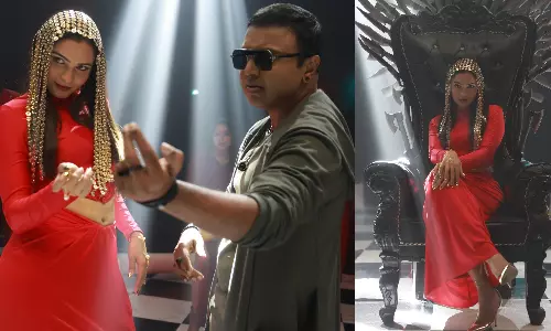 லெவன் படத்திற்காக டி. இமான் இசையில் ஆண்ட்ரியா பாடி, ஆடி அசத்தும் தமுகு பாடல்