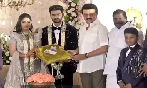 ஜி.கே.மணி இல்ல திருமண விழா: முதல்வர் ஸ்டாலின், விஜய் சேதுபதி, விஜய் மகன் பங்கேற்பு