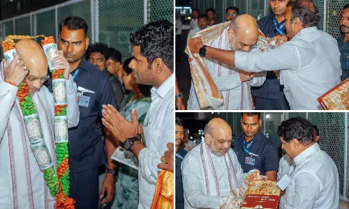 கோவை வந்தடைந்தார் உள்துறை மந்திரி அமித்ஷா