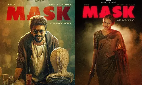 துப்பாக்கியுடன் சிரிக்கும் வில்லி ஆண்ட்ரியா.. மாஸ் காட்டும் கவின் -  மாஸ்க் பர்ஸ்ட் லுக்!