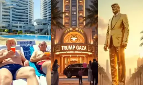 ரிசார்ட் நகரமான காசா: தங்க சிலை.. பெண்களுடன் நடனம் நேதன்யாகுவுடன் மது.. டிரம்ப் வெளியிட்ட AI வீடியோ