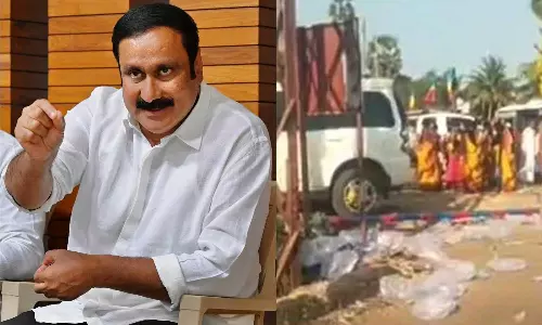 பாமக தொண்டர்களால் விசிக கொடிக்கம்பம் சேதம் - அன்புமணி வருத்தம்