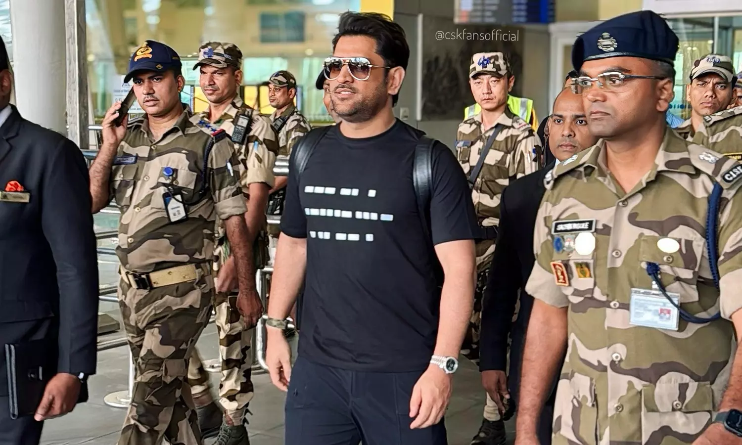 18வது ஐ.பி.எல் தொடர் - தோனி சென்னை வருகை