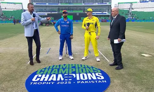 சாம்பியன்ஸ் டிராபி: ஆஸ்திரேலியாவுக்கு எதிரான போட்டியில் ஆப்கானிஸ்தான் பேட்டிங் தேர்வு