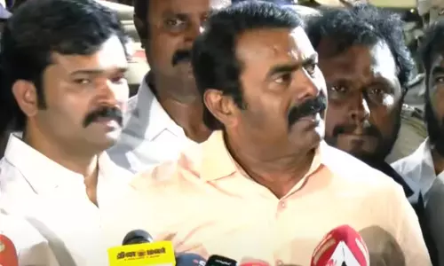 பாலியல் குற்றம் நிரூபிக்கப்பட்டிருக்கிறதா?: செய்தியாளர்களிடம் கொந்தளித்த சீமான்