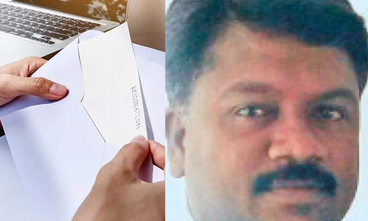 இந்தி திணிக்கப்படுவதை கண்டித்து வேலையை ராஜினாமா செய்த அரசு பள்ளி இளநிலை உதவியாளர்