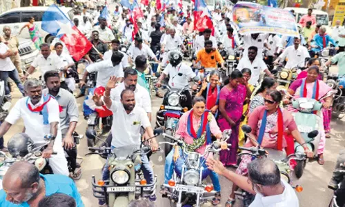 மதுரையில் புல்லட் பேரணி- வி.சி.க.வினர் மீது வழக்குப்பதிவு