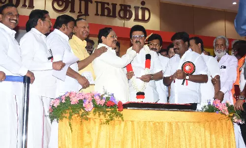 72-வது பிறந்தநாள் விழா: முதலமைச்சர் மு.க.ஸ்டாலினுக்கு தி.மு.க. தொண்டர்கள் வாழ்த்து