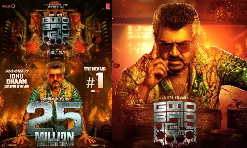 குட் பேட் அக்லி பட டீசர் 25 மில்லியன் பார்வைகளை கடந்தது