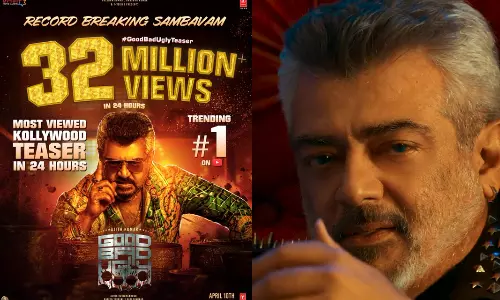 Record-breaking சம்பவம் - அதிக பார்வைகளை கடந்த குட் பேட் அக்லி டீசர்