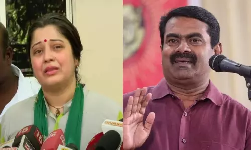 விஜயலட்சுமி விவகாரம்: உங்கள் தலைவர் பெரியார் சொன்னதை தான் நான் செய்துள்ளேன் - சீமான்