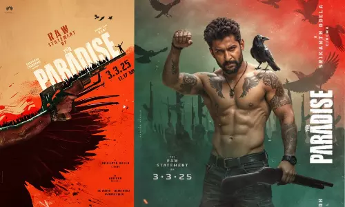 நானி நடிக்கும் `The Paradise கிளிம்ப்ஸ் வீடியோ நாளை வெளியீடு