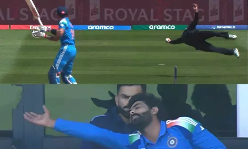 VIDEO: பிலிப்ஸ் பிடித்த கேட்சை விராட் கோலிக்கு செய்து காட்டிய ஜடேஜா